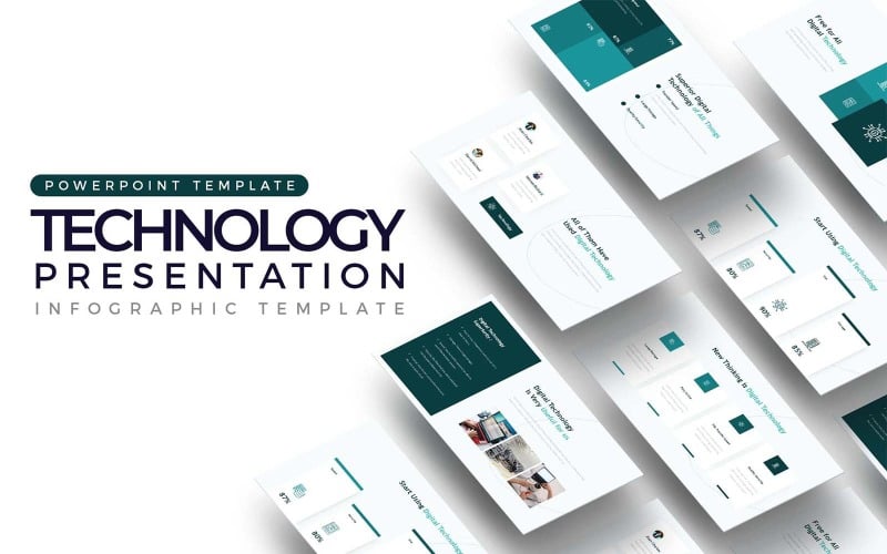Modèle PowerPoint de présentation de la technologie