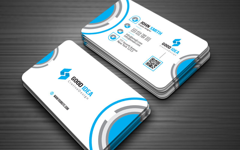 Download Фирменный стиль "Simple Business card - Corporate Identity Template" / Simple Business card - Corporate Identity Template - Фирменный стиль на тему графика abstract,art,artistic,blue,building,computer,corporate,graph,graphic,green,hi-quality,id,kit,internet,logo,modern,multimedia,official,photo,play