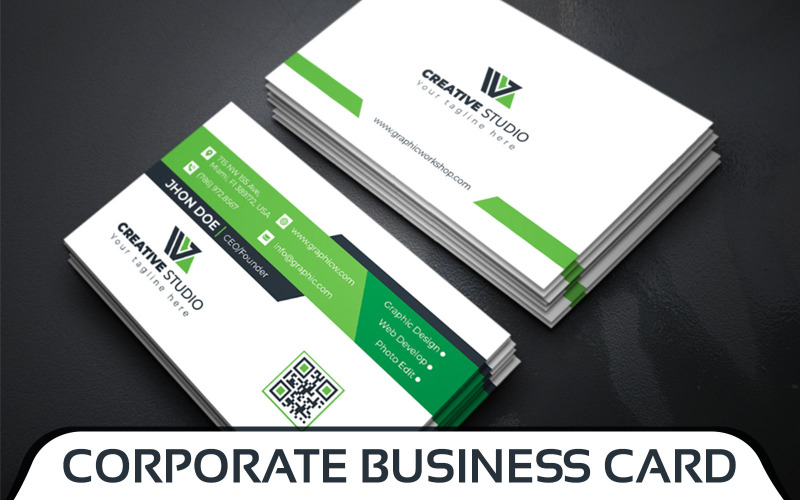 Download Фирменный стиль "Business Card - Corporate Identity Template" / Business Card - Corporate Identity Template - Фирменный стиль на тему графика best,sale,black,blue,business,card,clean,color,colorful,corporate,creative,dark,red,design,elegant,green,mono,name,pattern,pink