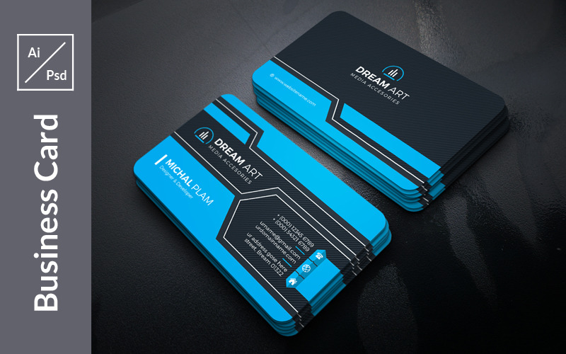 Download Фирменный стиль "Design Business Card - Corporate Identity Template" / Design Business Card - Corporate Identity Template - Фирменный стиль на тему графика abstract,art,artistic,blue,building,computer,corporate,graph,graphic,green,hi-quality,id,kit,internet,logo,modern,multimedia,official,photo,play
