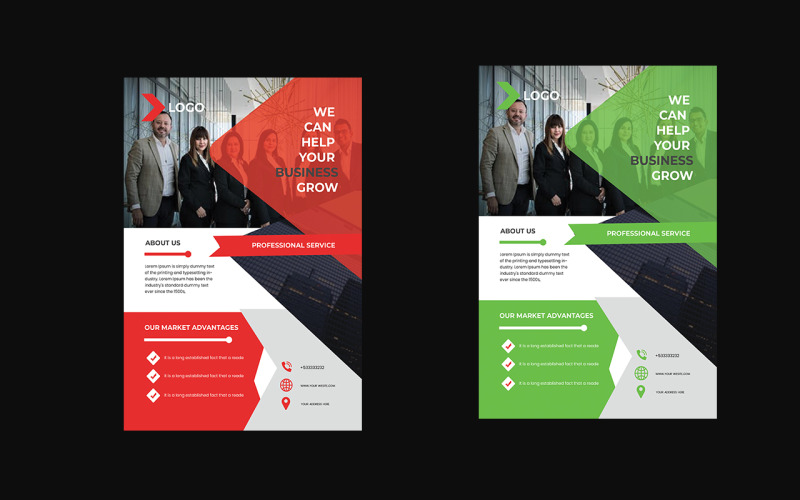 Download Фирменный стиль "Flyer - Corporate Identity Template" / Flyer - Corporate Identity Template - Фирменный стиль на тему графика advertisement,advertising,agency,bundle,business,flyer,clean,company,corporate,creative,design,handout,leaflet,magazine,marketing,modern,multipurpose,newspaper,pamphlet,photoshop