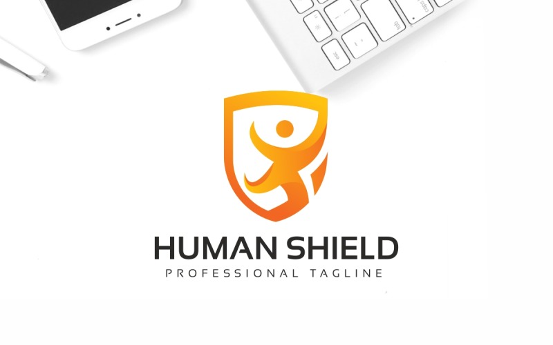 Download Шаблон логотипа "Human Shield Health Logo Template" / Human Shield Health Logo Template - Шаблон логотипа на тему графика bank,branch,crest,education,environmental,friendly,green,happy,health,healthy,human,leaf,leave,life,logo,medical,medicine,modern,assurance,nature