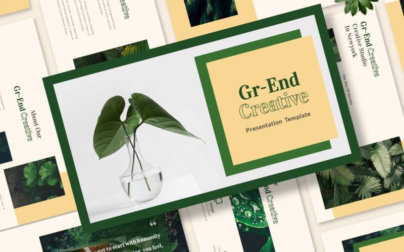 Gr-End Creative Google Slides