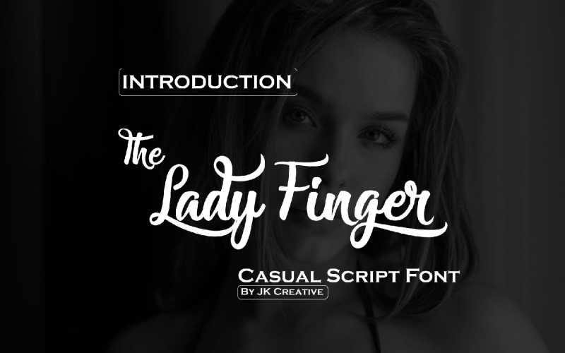 Lady Finger - невимушений курсивний шрифт