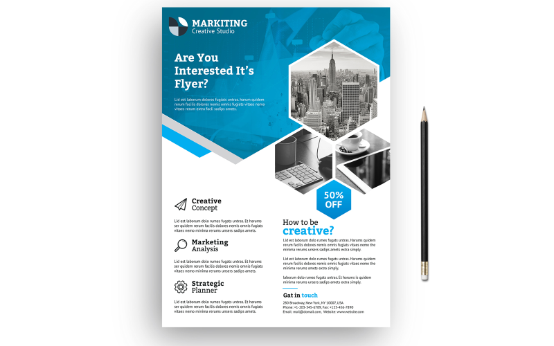 Download Фирменный стиль "Blue Color Business Flyer - Corporate Identity Template" / Blue Color Business Flyer - Corporate Identity Template - Фирменный стиль на тему графика fyer,corporate,flyer,artistic,blue,building,computer,graph,graphic,green,hi-quality,id,kit,internet,logo,modern,multimedia,official,photo,play
