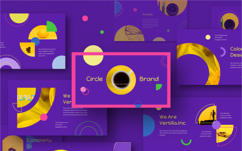 Circle Brand - Keynote şablonu