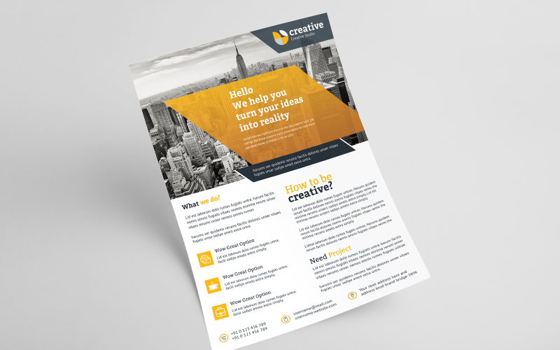 Download Фирменный стиль "Orange Color Business Flyer - Corporate Identity Template" / Orange Color Business Flyer - Corporate Identity Template - Фирменный стиль на тему графика fyer,corporate,flyer,artistic,blue,building,computer,graph,graphic,green,hi-quality,id,kit,internet,logo,modern,multimedia,official,photo,play