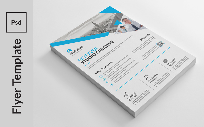 Download Фирменный стиль "Creative Art Flyer - Corporate Identity Template" / Creative Art Flyer - Corporate Identity Template - Фирменный стиль на тему графика a4,advertisement,advertising,agency,business,flyer,clean,company,consultant,corporate,creative,design,handout,leaflet,magazine,marketing,modern,multipurpose,newspaper,pamphlet