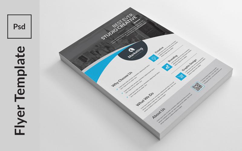 Download Фирменный стиль "Creative Print Flyer - Corporate Identity Template" / Creative Print Flyer - Corporate Identity Template - Фирменный стиль на тему графика a4,advertisement,advertising,agency,business,flyer,clean,company,consultant,corporate,creative,design,handout,leaflet,magazine,marketing,modern,multipurpose,newspaper,pamphlet