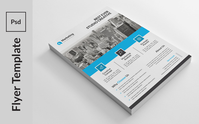 Download Фирменный стиль "Simple Design Flyer - Corporate Identity Template" / Simple Design Flyer - Corporate Identity Template - Фирменный стиль на тему графика a4,advertisement,advertising,agency,business,flyer,clean,company,consultant,corporate,creative,design,handout,leaflet,magazine,marketing,modern,multipurpose,newspaper,pamphlet