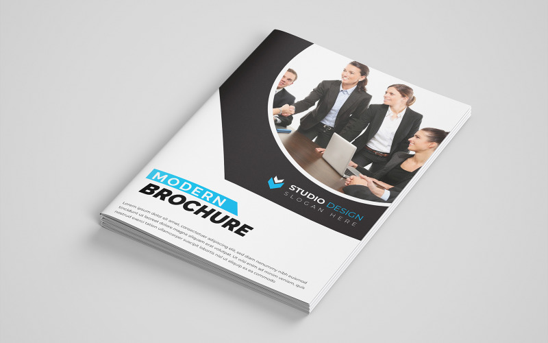 Download Фирменный стиль "Bifold Brochure Design - Corporate Identity Template" / Bifold Brochure Design - Corporate Identity Template - Фирменный стиль на тему графика magazine,catalog,corporation,folder,leaflet,profile,advertise,agency,booklet,report,annual,promotion,branding,flyer,bi,fold,brochure,marketing,print,advertising