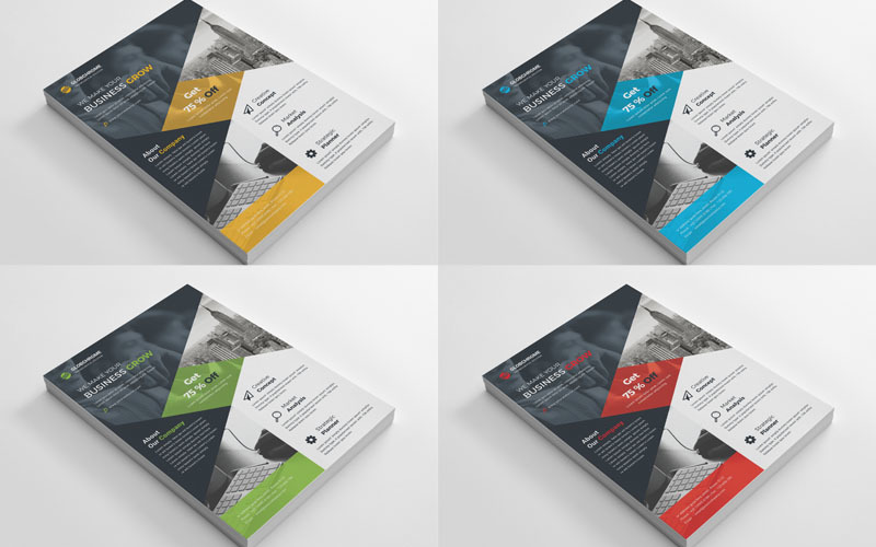 Download Фирменный стиль "Green Color Flyer - Corporate Identity Template" / Green Color Flyer - Corporate Identity Template - Фирменный стиль на тему графика corporate,flyer,printing,bundle,mega,template,bifold,brochure,trifold,giftcard,resume,presentation,folder,bifold,creative,corporate,id,studio,photo,multimedia