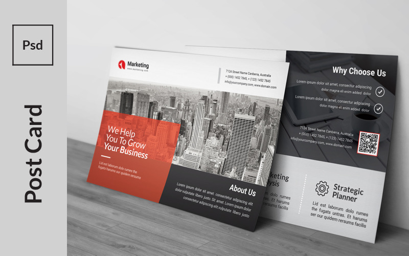 Download Фирменный стиль "Modern Line Postcard - Corporate Identity Template" / Modern Line Postcard - Corporate Identity Template - Фирменный стиль на тему графика ad,advert,advertisement,bundle,business,card,clean,colorful,colors,concept,conceptual,corporate,design,double,sided,flexible,light,mailer,media,multipurpose