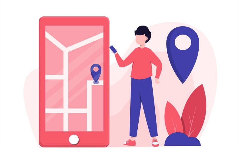 Download Vector "Travel Location Flat Design Illustration - Vector Image" / Travel Location Flat Design Illustration - Vector Image - Vector на тему графика illustration,vector,flat,adventure,travel,trip,holiday,vacation,tourist,journey,traveler,transport,voyage,backpacker,tourism