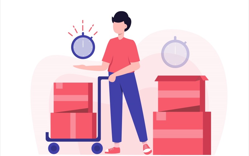 Download Vector "Traveling Flat Design Illustration - Vector Image" / Traveling Flat Design Illustration - Vector Image - Vector на тему графика illustration,vector,flat,adventure,travel,trip,holiday,vacation,tourist,journey,traveler,transport,voyage,backpacker,tourism