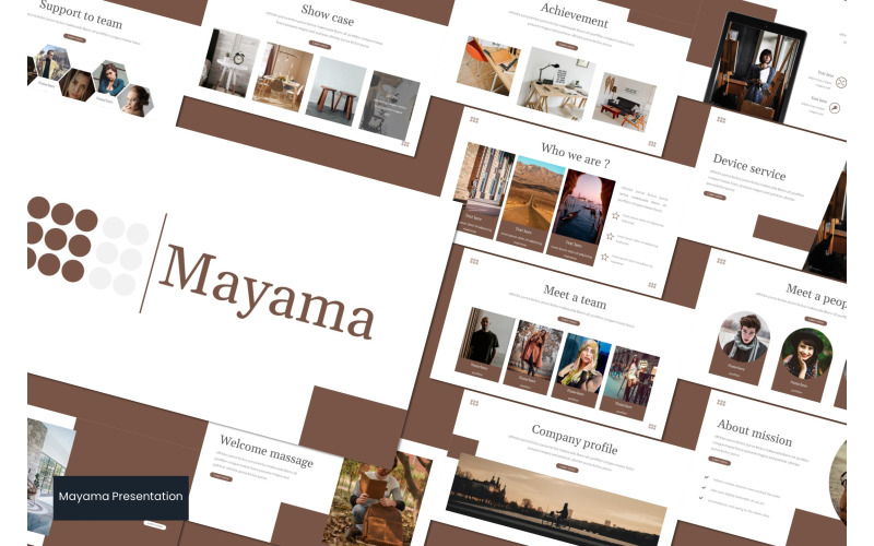 Mayama - Keynote-sjabloon
