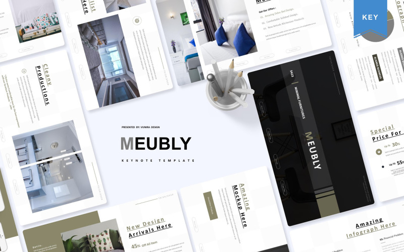 Meubly - Keynote-Vorlage
