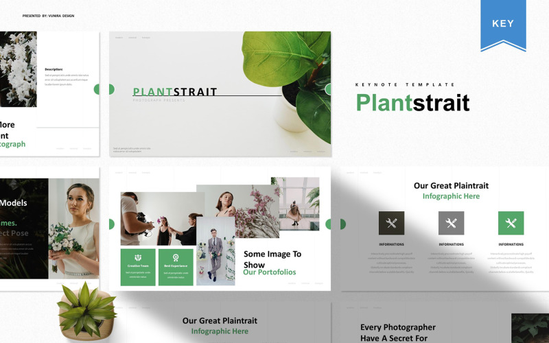Plantstrait - Modello di Keynote