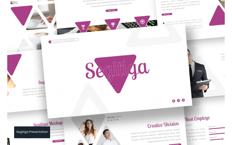 Segitiga Google Slides
