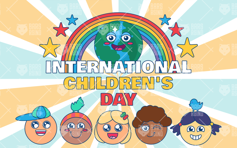 Download Фирменный стиль "International Children's Day - Corporate Identity Template" / International Children's Day - Corporate Identity Template - Фирменный стиль на тему графика fun,card,logo,illustration,poster,design,cute,children,postcard,summer,vector,love,happy,flyer,holiday,style,colorful,earth,decoration,kindergarten,school,background,banner,cartoon,people,cha