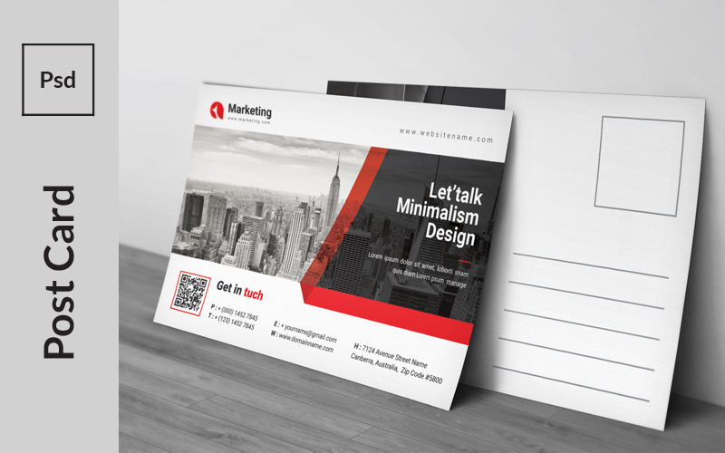 Download Фирменный стиль "Simple Clean Art Postcard - Corporate Identity Template" / Simple Clean Art Postcard - Corporate Identity Template - Фирменный стиль на тему графика ad,advert,advertisement,bundle,business,card,clean,colorful,colors,concept,conceptual,corporate,design,double,sided,flexible,light,mailer,media,multipurpose