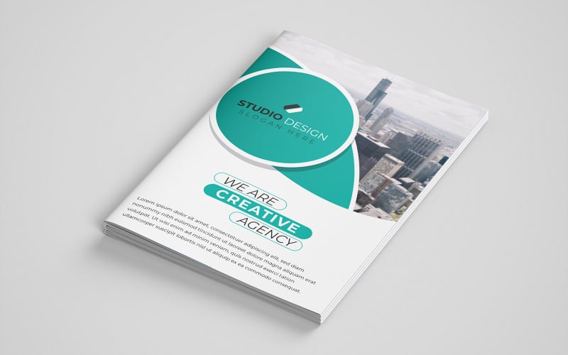 Bifold Brochure Design - Corporate Identity Template