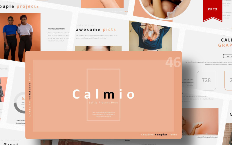 Calmio | Modello PowerPoint