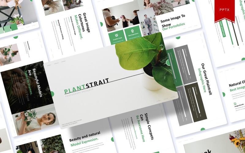 Estrecho de plantas | Plantilla de PowerPoint