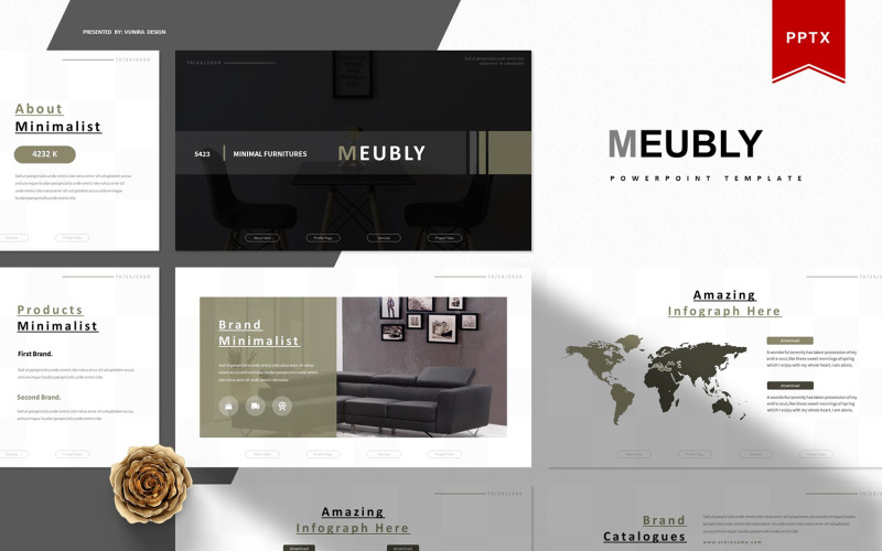 Meubly | Plantilla de PowerPoint