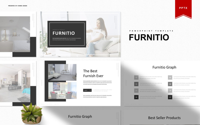 Mobilier | Modèle PowerPoint