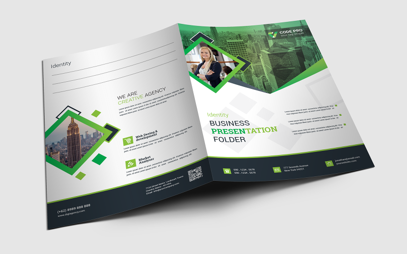 Download Фирменный стиль "Reality Presentation Folder - Corporate Identity Template" / Reality Presentation Folder - Corporate Identity Template - Фирменный стиль на тему графика building,corporate,folder,graph,graphic,green,hi-quality,id,kit,internet,modern,multimedia,official,presentation,prin,professional,stationery,studio,symple,technology