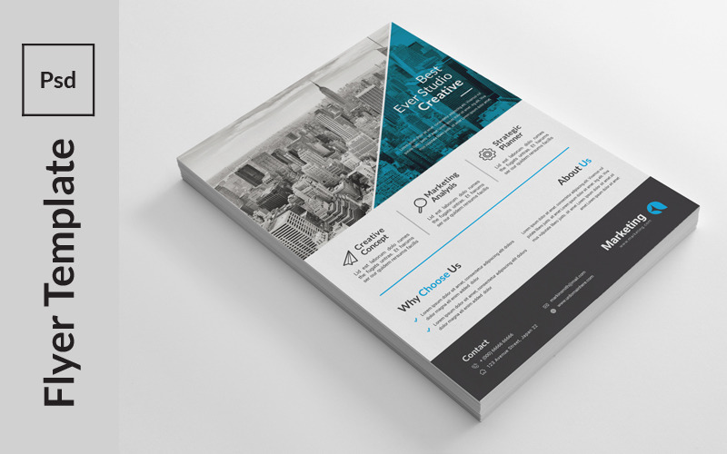 Download Фирменный стиль "Simple Shape Flyer - Corporate Identity Template" / Simple Shape Flyer - Corporate Identity Template - Фирменный стиль на тему графика a4,advertisement,advertising,agency,business,flyer,clean,company,consultant,corporate,creative,design,handout,leaflet,magazine,marketing,modern,multipurpose,newspaper,pamphlet