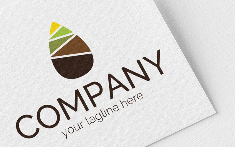 Download Шаблон логотипа "Flour from grain Logo Template" / Flour from grain Logo Template - Шаблон логотипа на тему графика seed,grain,nut,grinding,mill,flour,sign,minimalism,one,color,two,colors,emblem