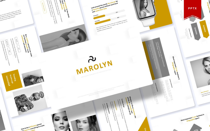 Marolyn | Modèle PowerPoint