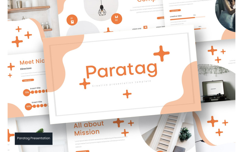 Modelo de PowerPoint Paratag