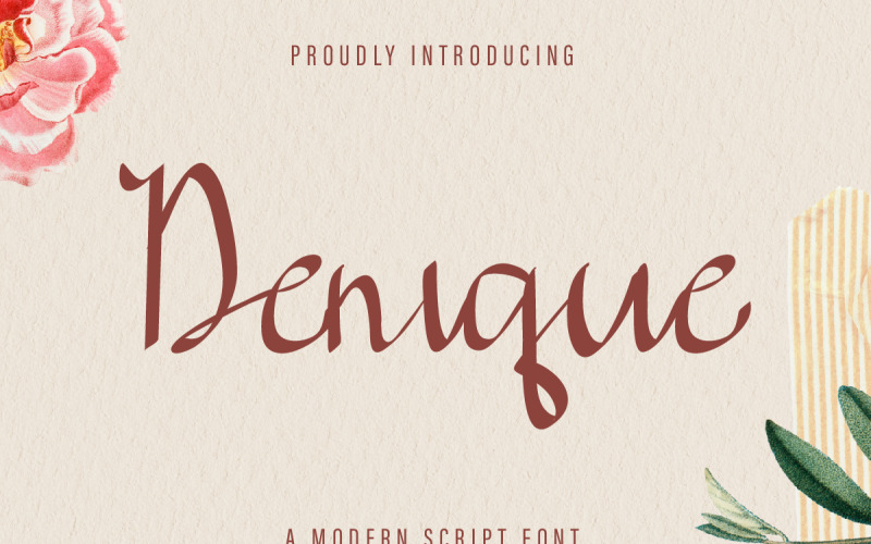 Download Шрифт "Denique Font" / Denique Font - Шрифт на тему графика beautiful,bold,brochure,brush,calligraphy,card,classic,clean,elegant,fashion,flyer,font,handwriting,invitation,lettering,light,logo,modern,natural,photography