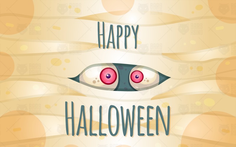 Download Фирменный стиль "Happy Halloween With Mummy - Corporate Identity Template" / Happy Halloween With Mummy - Corporate Identity Template - Фирменный стиль на тему графика lettering,fun,card,typography,hand-drawn,illustration,poster,design,template,greeting,party,postcard,fall,autumn,vector,text,art,color,comic,happy,holiday,magic,flat,background,graphic,season