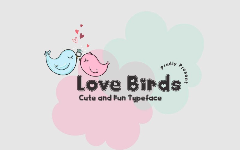 Love Bird - Tipo de letra Сute