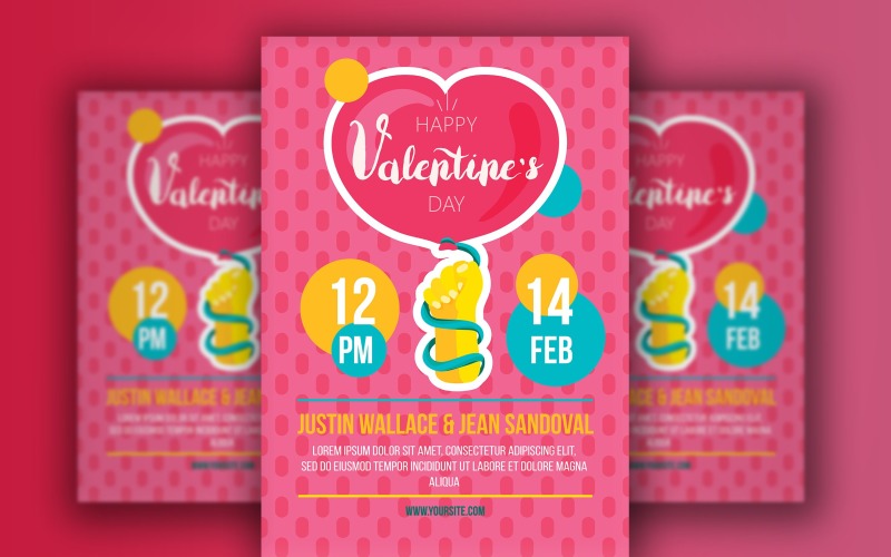 Download Фирменный стиль "Cartoon Valentine's Day Flyer - Corporate Identity Template" / Cartoon Valentine's Day Flyer - Corporate Identity Template - Фирменный стиль на тему графика calligraphy,lettering,typography,hand-drawn,illustration,poster,design,template,greeting card,handwritten,romantic,decorative,heart,party,vector,love,round,text,color,calligraphic,clipart,hap