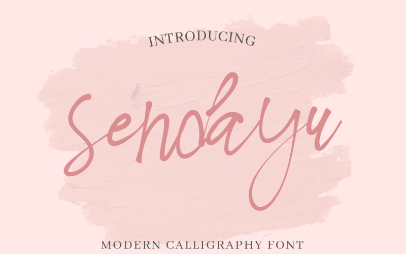 Download Шрифт "Sendayu Font" / Sendayu Font - Шрифт на тему графика beautiful,bold,brochure,brush,calligraphy,card,classic,clean,elegant,fashion,flyer,font,handwriting,invitation,lettering,light,logo,modern,natural,photography