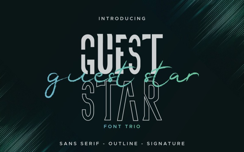 Шрифт Guest Star