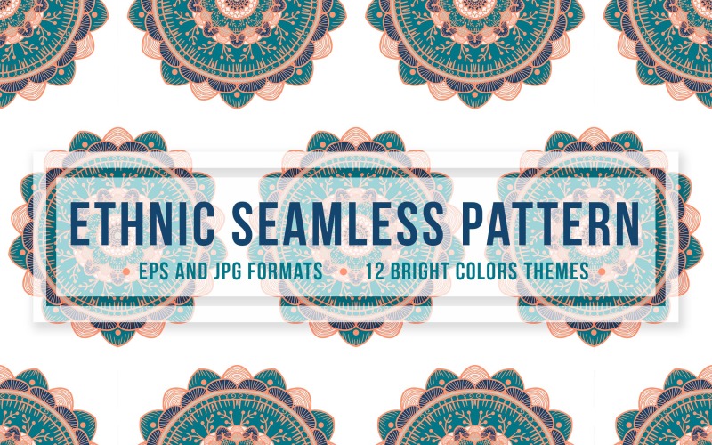 Download Pattern "Ethnic Seamless Set Pattern" / Ethnic Seamless Set Pattern - Pattern на тему графика vintage,design,retro,fashion,decorative,ornamental,vector,artistic,floral,boho,texture,fabric,art,color,hand,abstract,style,ornament,colorful,decoration,flower,background,white,graphic,print,