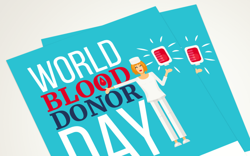 Download Фирменный стиль "Blood Donor Day Banner - Corporate Identity Template" / Blood Donor Day Banner - Corporate Identity Template - Фирменный стиль на тему графика typography,poster,sign,packaging,vector,text,woman,hand,pack,health,charity,donate,volunteer,donation,medical,background,red,doctor,medicine,icon,character,world,blood,plastic,nurse,day,symbo