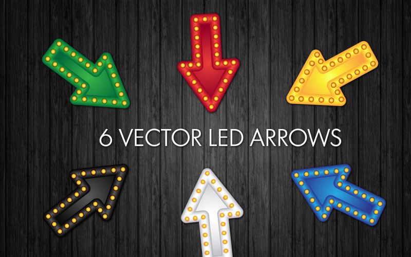 Download Фирменный стиль "Led Arrows - Corporate Identity Template" / Led Arrows - Corporate Identity Template - Фирменный стиль на тему графика modern,vintage,illustration,label,design,template,sign,retro,web,stylish,arrow,vector,old,rough,advertising,text,website,art,marker,sale,realistic,hand,abstract,holiday,style,neon,3d,app,prom