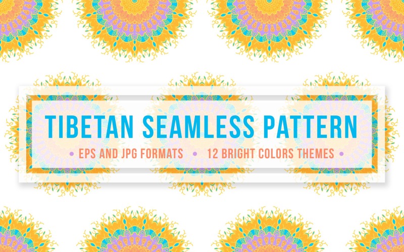 Download Pattern "Tibetan Seamless Set Pattern" / Tibetan Seamless Set Pattern - Pattern на тему графика vintage,illustration,design,template,retro,cute,fashion,decorative,ornamental,beautiful,flowers,vector,floral,boho,texture,fabric,round,art,tattoo,sun,hand,abstract,style,ornament,magic,decor