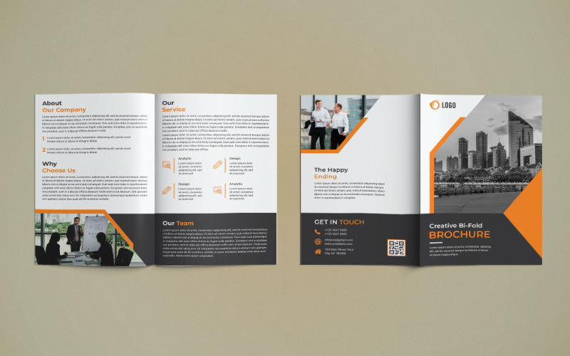 Download Фирменный стиль "Business Bi Fold Brochure Design - Corporate Identity Template" / Business Bi Fold Brochure Design - Corporate Identity Template - Фирменный стиль на тему графика corporate,business,agency,company,brochure,design,a4,bi,bifold,bi-fold,print,print-ready,marketing,template,us,letter,2fold,advertisement,corporatebrochure,businessbrochure