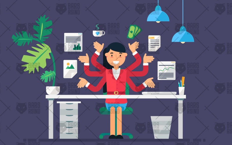 Download Фирменный стиль "4 Female Employee Concepts - Corporate Identity Template" / 4 Female Employee Concepts - Corporate Identity Template - Фирменный стиль на тему графика template,web,designer,website,woman,female,creative,professional,app,technology,software,manager,startup,finance,desktop,service,computer,work,developer,interface,money,project,network,frame,