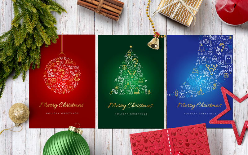Download Фирменный стиль "Merry Christmas Greetings Cards - Corporate Identity Template" / Merry Christmas Greetings Cards - Corporate Identity Template - Фирменный стиль на тему графика calligraphy,christmas,invitation,card,modern,vintage,illustration,label,poster,design,template,retro,greeting,elegant,decorative,trendy,party,winter,vector,luxury,text,art,happy,abstract,holi