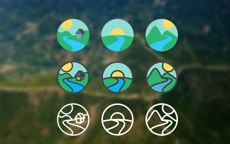 Download Фирменный стиль "Sunset Symbols - Corporate Identity Template" / Sunset Symbols - Corporate Identity Template - Фирменный стиль на тему графика modern,logo,template,web,nature,summer,vector,simple,brand,logotype,website,brochure,fresh,sun,sunset,sunrise,flyer,holiday,travel,tree,eco,house,background,vacation,mountain,home,outdoor,ico