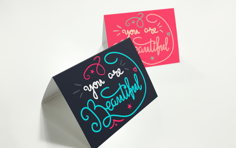 Download Фирменный стиль "You Are Beautiful - Corporate Identity Template" / You Are Beautiful - Corporate Identity Template - Фирменный стиль на тему графика wedding,brush,calligraphy,invitation,card,typography,vintage,logo,illustration,poster,design,sign,retro,quote,greeting,fashion,beautiful,pretty,typographic,vector,beauty,cosmetic,love,brand,l